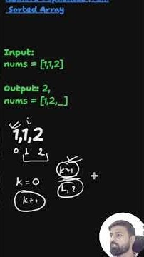Remove Duplicates from Sorted Array in Java | O(n) Time & O(1) Space Explained