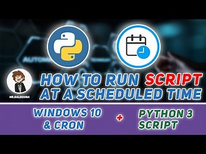How To Run A Python Script At A Scheduled Time Without Power Automate Desktop