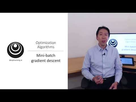 Mini Batch Gradient Descent (C2W2L01)