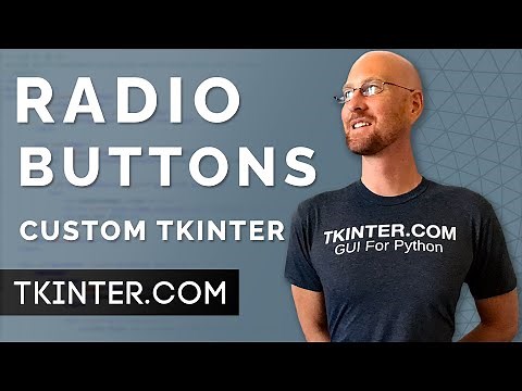 Radio Buttons in CustomTkinter - Tkinter CustomTkinter 7