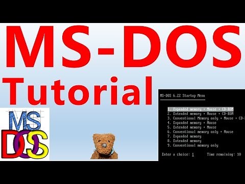 DOS tutorial commands for beginners