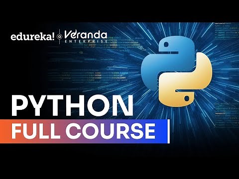 Python Full Course 2026 | Python for Beginners | Best Python Course with Examples | Edureka