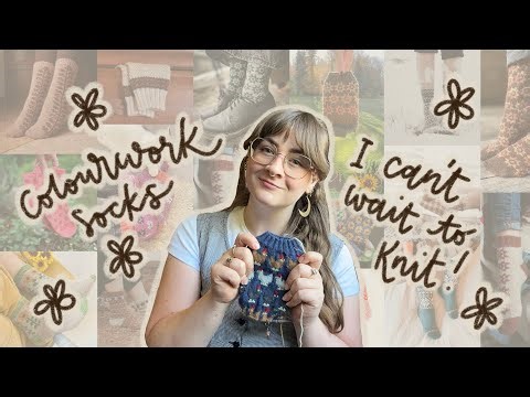 12 Colourwork Sock Patterns I Can't Wait to Knit! Stoneknits, saskie&co and more!