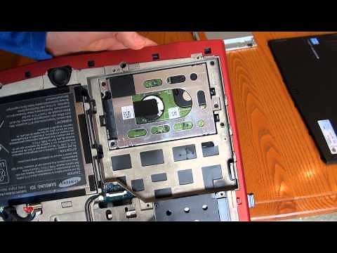 Hard drive removal Alienware M14x