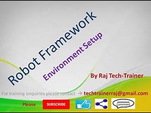 Robot Framework Tutorial - Python - Selenium (Part-1) : Python, Robot Framework Installation