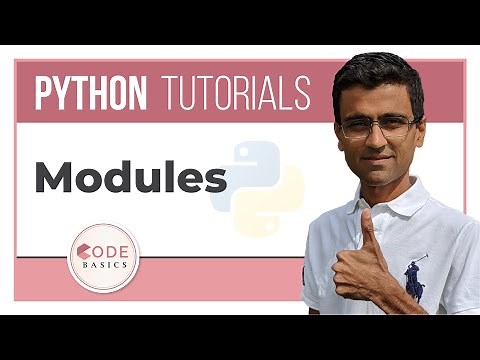 Python Tutorial - 12. Modules