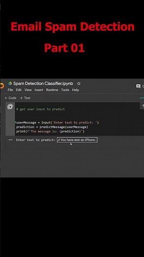 Email Spam Detection (99% Accuracy) | Python Machine Learning Project 01 (Part 01)