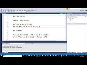 Creating a Python project in Visual Studio 2017