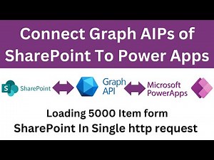 Connect Graph APIs Of SharePoint to Power App