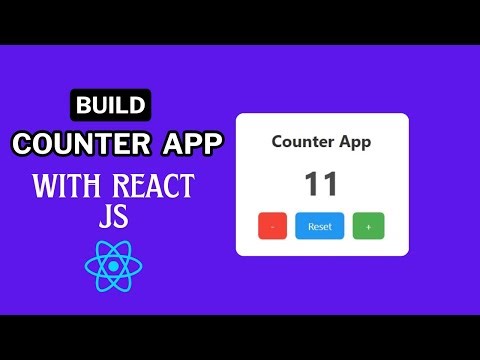 Build This Simple Counter App With React JS In 16 Minutes | React Tutorial For Beginners
