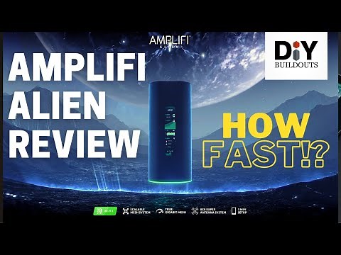 Amplifi Alien Router & MeshPoint WiFi 6 REVIEW - 4K