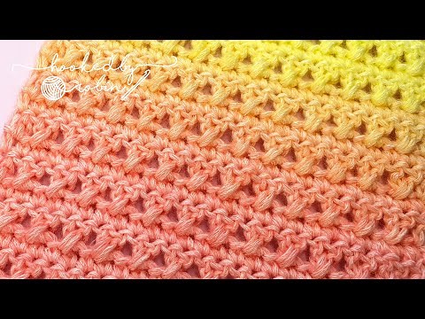 Crossed Double Crochet Stitch | Crochet Tutorial
