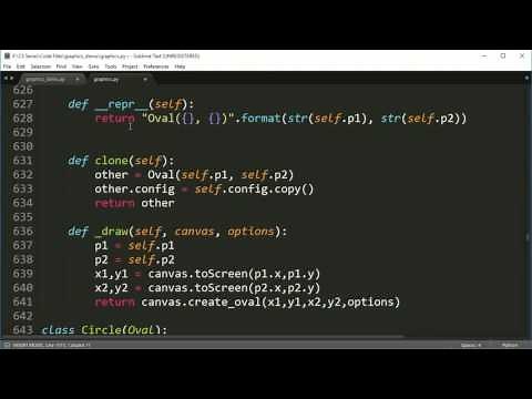 Python Graphics Programming (Graphics.py 1): The Basics