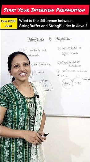 What is the difference between StringBuffer and StringBuilder in Java? #shorts #youtubeshorts #viral