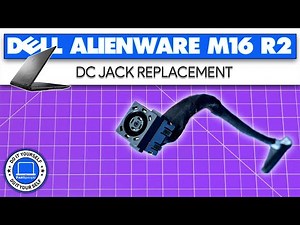 How To Replace Your DC Jack/Charging Port | Dell Alienware m16 R2