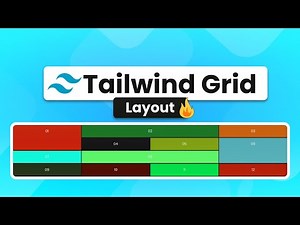 Tailwind CSS Grid Layout with React - For Beginners