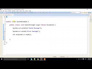 What is System Class in Java?.