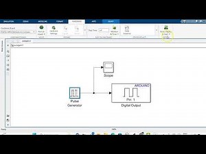 Blinking ESP32 LED using MATLAB Simulink - Part IV. I