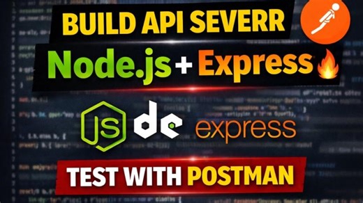 Build Your First REST API Server with Node.js and Express | Ranjna Devi posted on the topic | LinkedIn