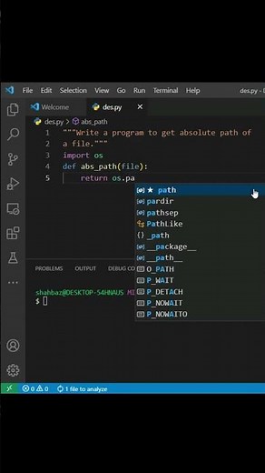 Python Tutorial: Get Absolute File Path