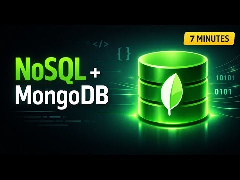 NoSQL & MongoDB Explained in 7 Minutes | Beginner Friendly Tutorial