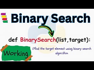 Binary Search Algorithm in Python | Iterative Approach | Step-by-Step Explanation | Algorithms
