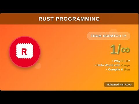 Rust Programming Tutorial #1 - Complete Beginner's Guide | Why Rust? Hello World & Cargo Basics