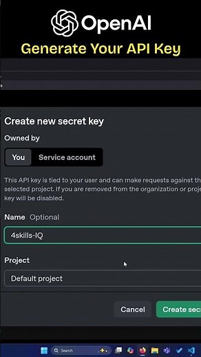 How You Generate Your OpenAI Api Key