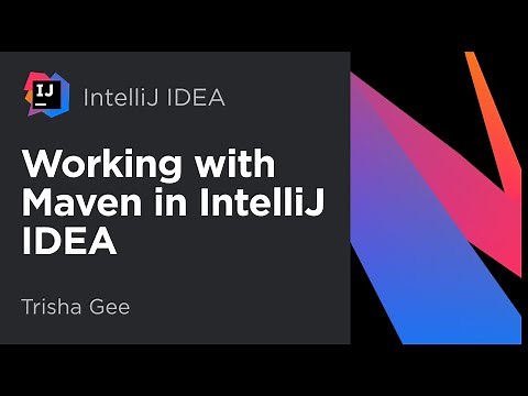 Working With Maven in IntelliJ IDEA