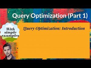 [DB58] Query Optimization: Introduction