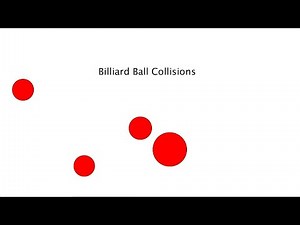Programming Animation: Billiard Ball Collisions