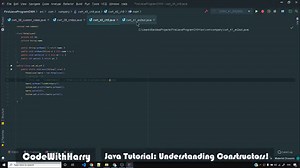 Java Tutorial Constructors in Java