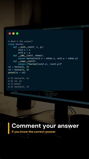 Python Operator Overloading with __add__ 🎯 #python #coding