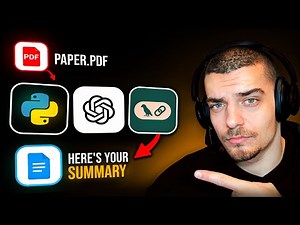 PDF Summary with LLMs in Python - LangChain Tutorial