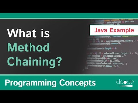 Method Chaining Explained (in Computer Programming)