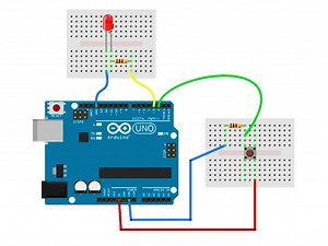 Working with an LED and a Push Button