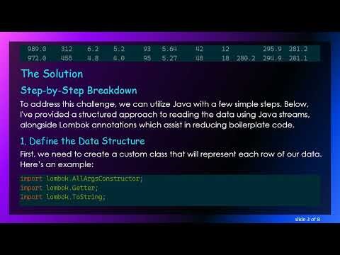 How to Read a Plain Text File Structured Like a Table in Java