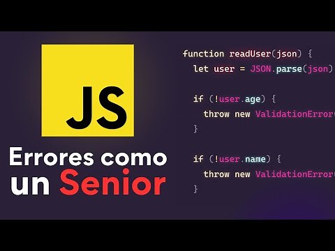 ¡Maneja los errores de JavaScript como un senior!