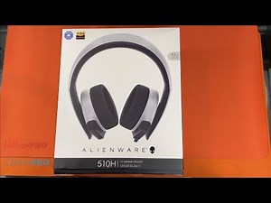 Alienware 510H Gaming Headset Unboxing