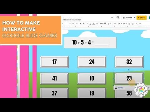 How To Make Interactive Google Slide Games