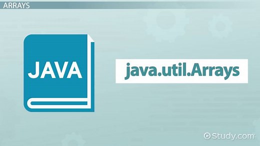 How to Sort an Array in Java