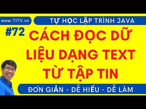 Java 72. How to read text data from file in Java programming