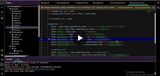 #python #django #fullstackdeveloper #webdevelopment #codingjourney | DEEPTHI CHOULA