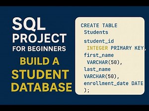 10. SQL Project for Beginners – Build a Student Database Step-by-Step