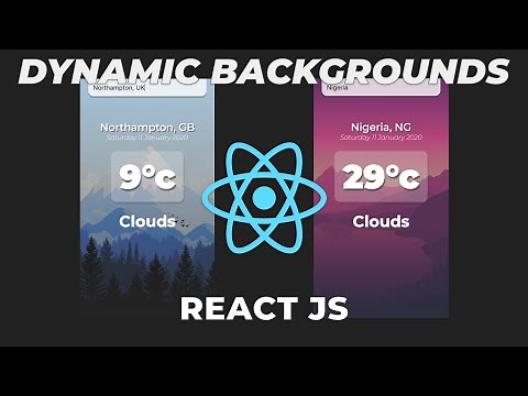 Build a Weather App in React JS | React JS beginner Tutorial