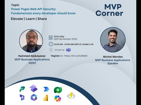 Power Pages Web API Security - Fundamentals Every Developer Should Know
