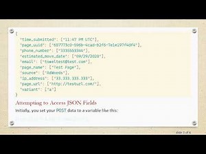 How to Properly Access JSON Fields Using PHP