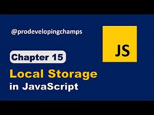 Local Storage | JavaScript Full Course | #15