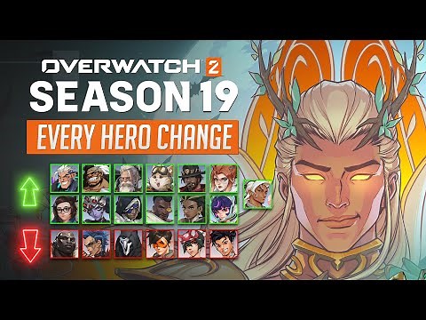 Overwatch 2 - EVERY HERO CHANGE for Season 19: Haunted Masquerade