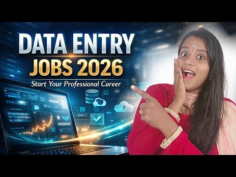 Data Entry Jobs 2026: Complete Step-by-Step Guide for Beginners! 💻